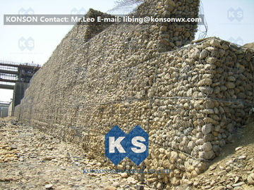 Гальванизированные стены коробки Gabion сохраняя/загородка корзины Gabion каменная
