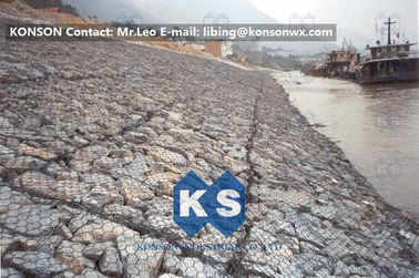 Оцинковывайте покрынные корзины Gabion провода нержавеющей стали/клетки Gabion/загородку Gabion