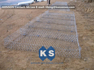 Eco-содружественные гибкие утесы коробки Gabion и тюфяка Gabion защищая падая